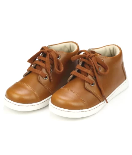 CAMEL LEATHER BABY SHOES