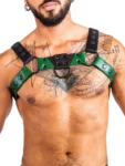 Leaf Green Fireman Clip Harness
