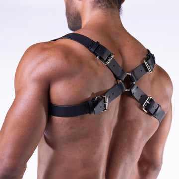 Buckle Body Chest Midnight Harness