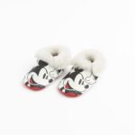 WHITE LEATHER BABY SHOES