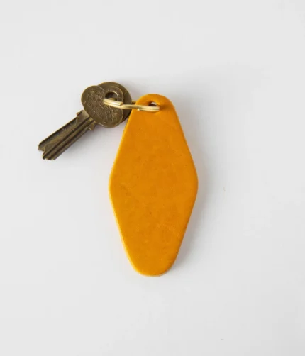 2 Pack Leather Tassel Keychain
