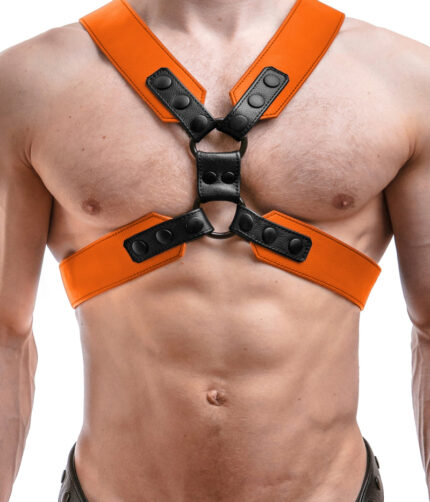 Orange Fireman Clip Harness
