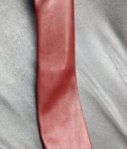 WOMEN RED LEATHER TIE