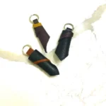 3 Pack Leather Tassel Keychain