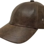 Leather BaseBall Cap