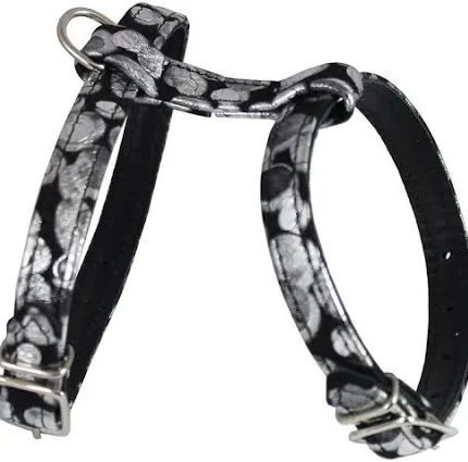 Oil Leather Dog Harness
