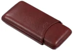 Pecan Leather Cigar Case